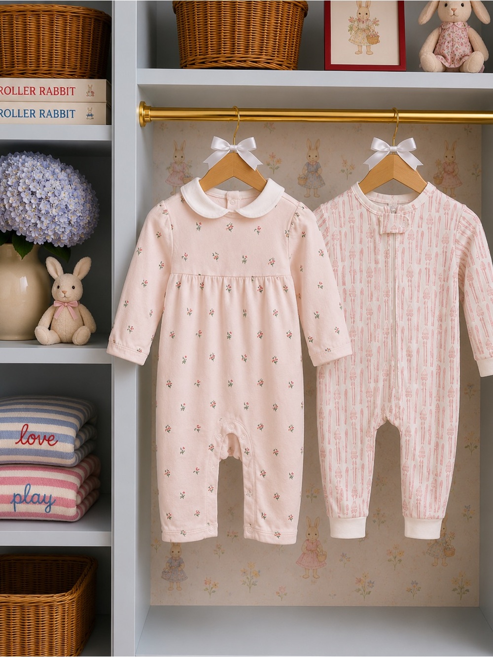 Lila and Hayes + Janie and Jack Boutique Baby Girl Bundle